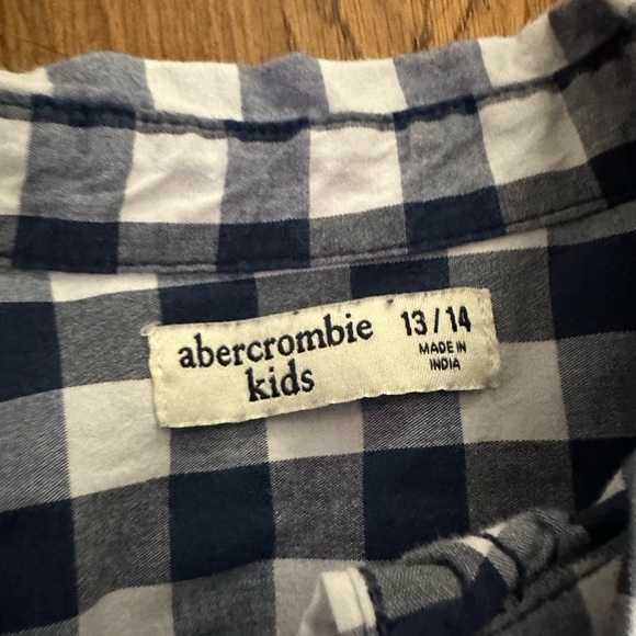 Lot of 3 Abercrombie Kids Button Up Shirts 13/14 - Picture 5 of 7
